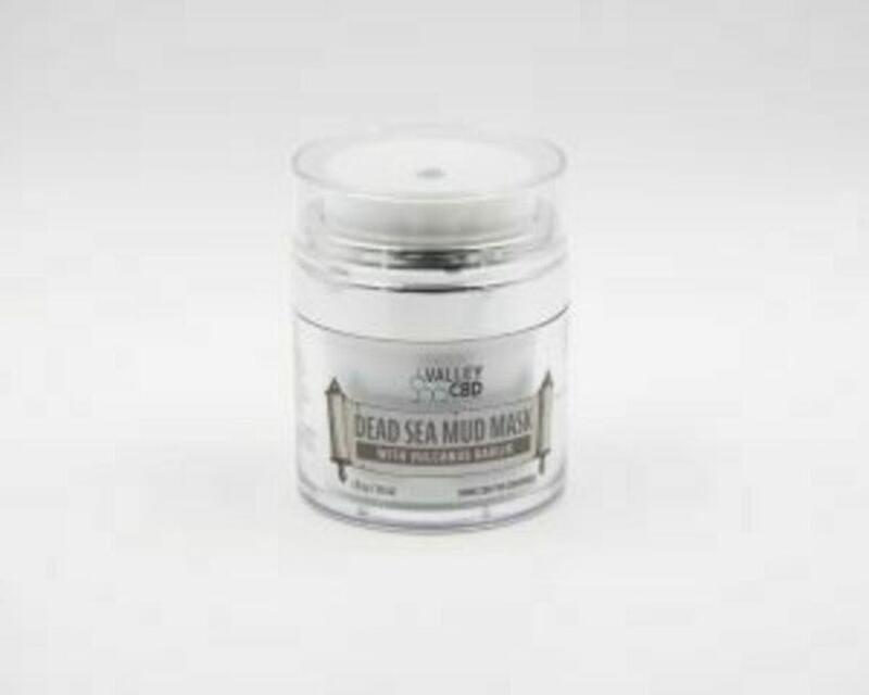 Dead Sea Mud Mask with CBD by Valley CBD