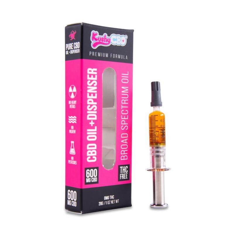 Kushy Punch 600mg CBD Oil Syringe (1g net weight)
