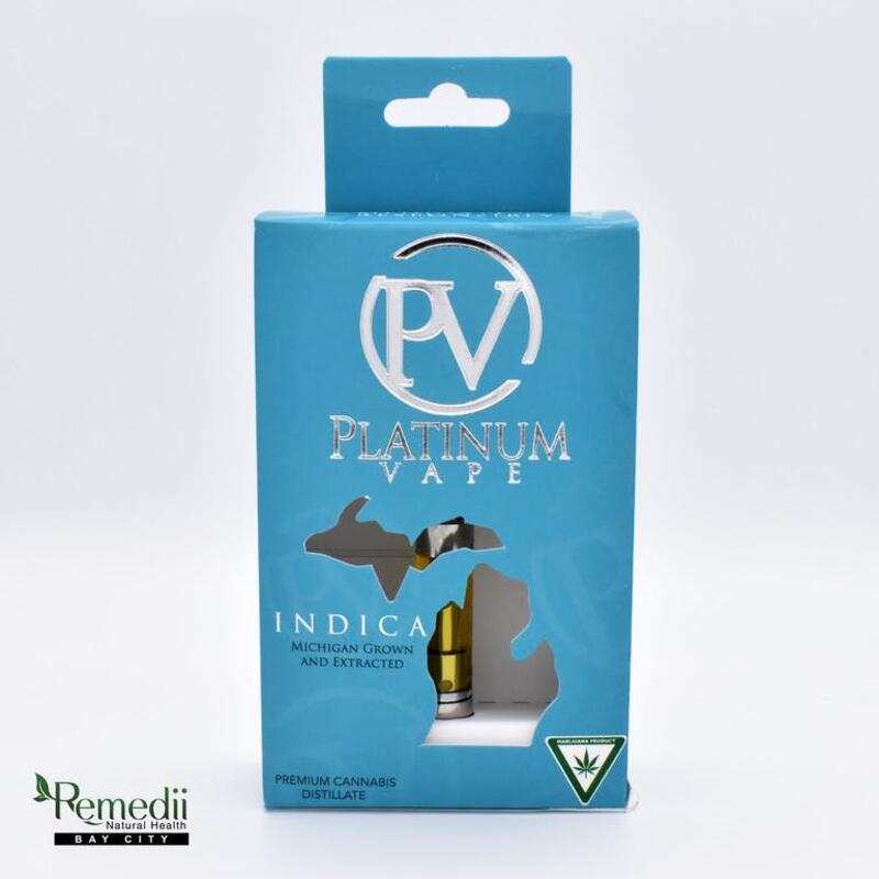 Platinum Vape - Vanilla Sky - 1G Cartridge