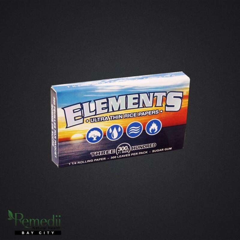 Elements - 1 1/4 Rolling Papers - 300 Papers