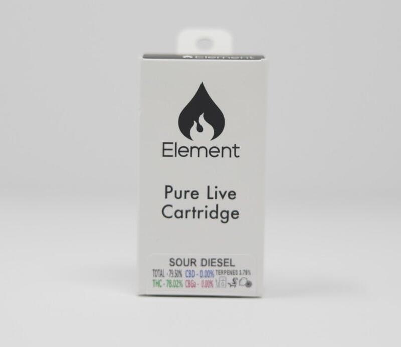 Element Pure Live Cart 0.5g - Sour Diesel