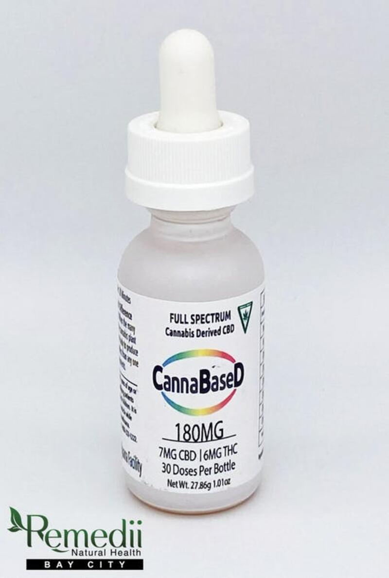CannaBaseD - Full Spectrum 180mg Tincture