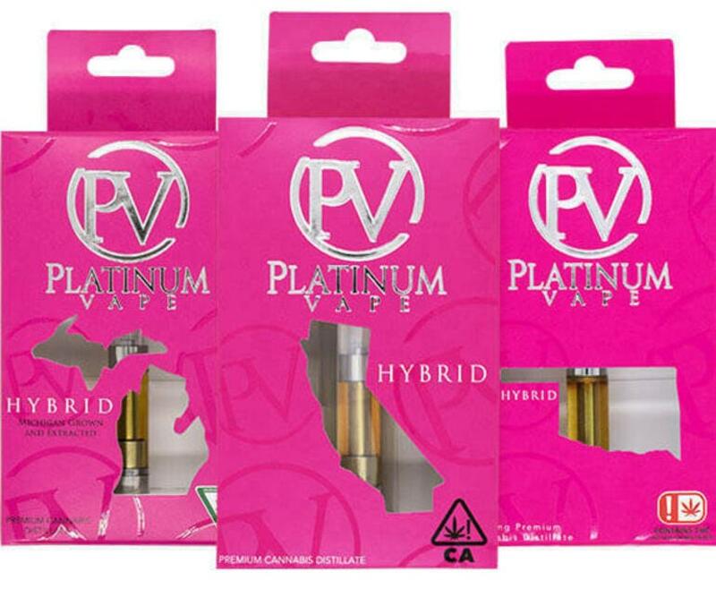 Platinum Vape - Pink Runtz - 1G Cartridge