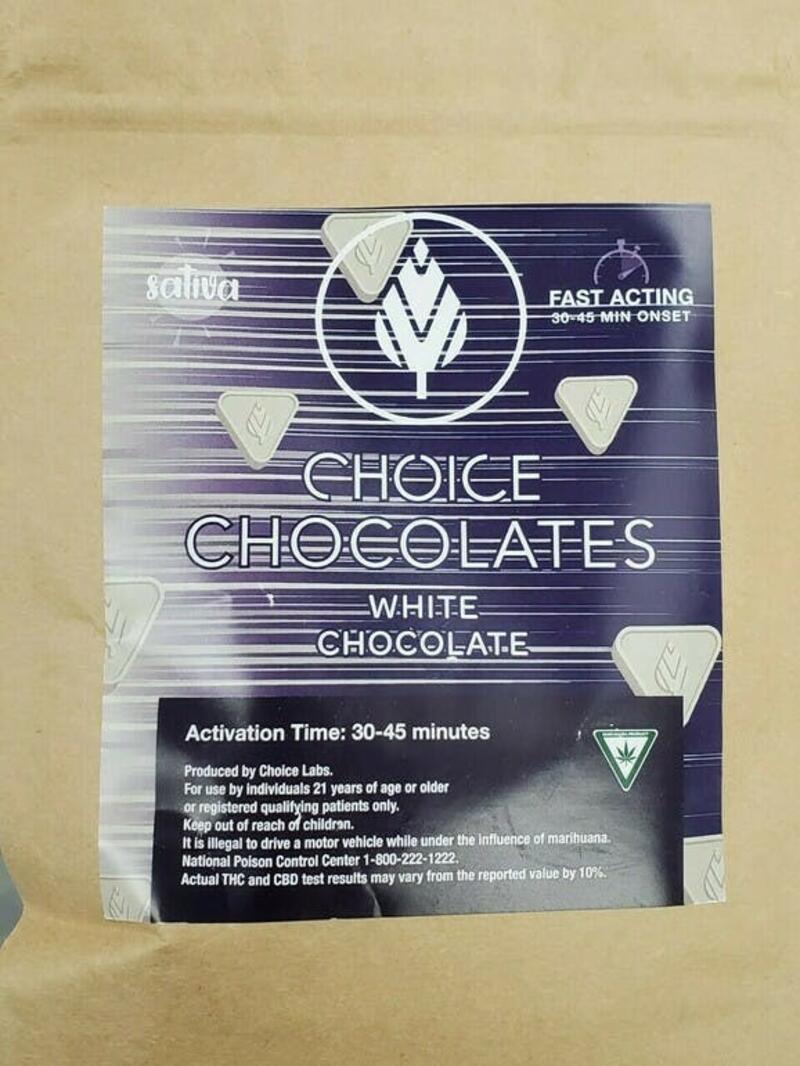 Choice Chocolate: White Chocolate