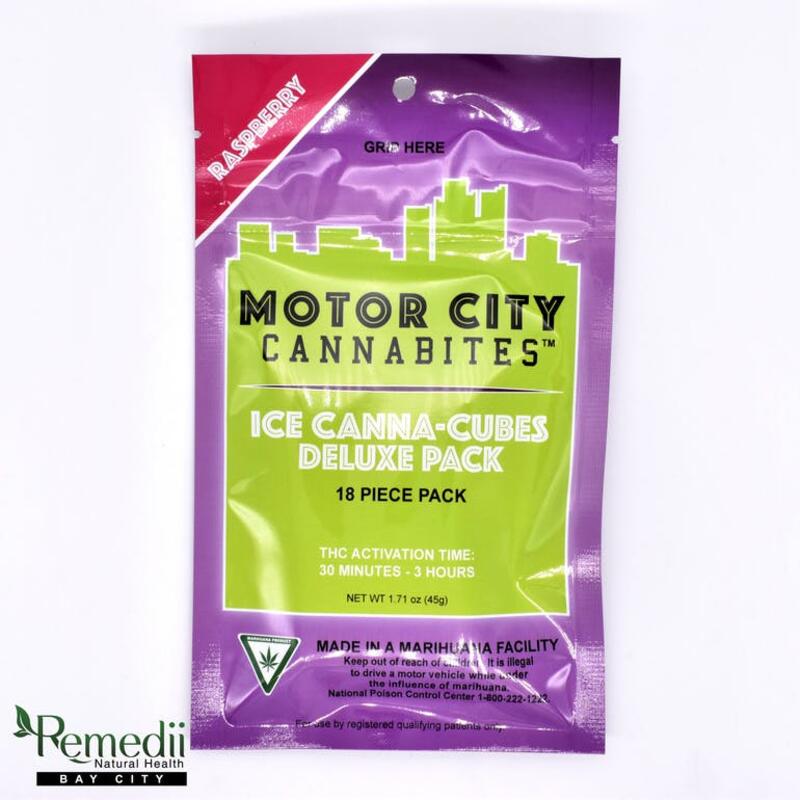 Motor City Cannabites - Raspberry Ice Canna-Cubes