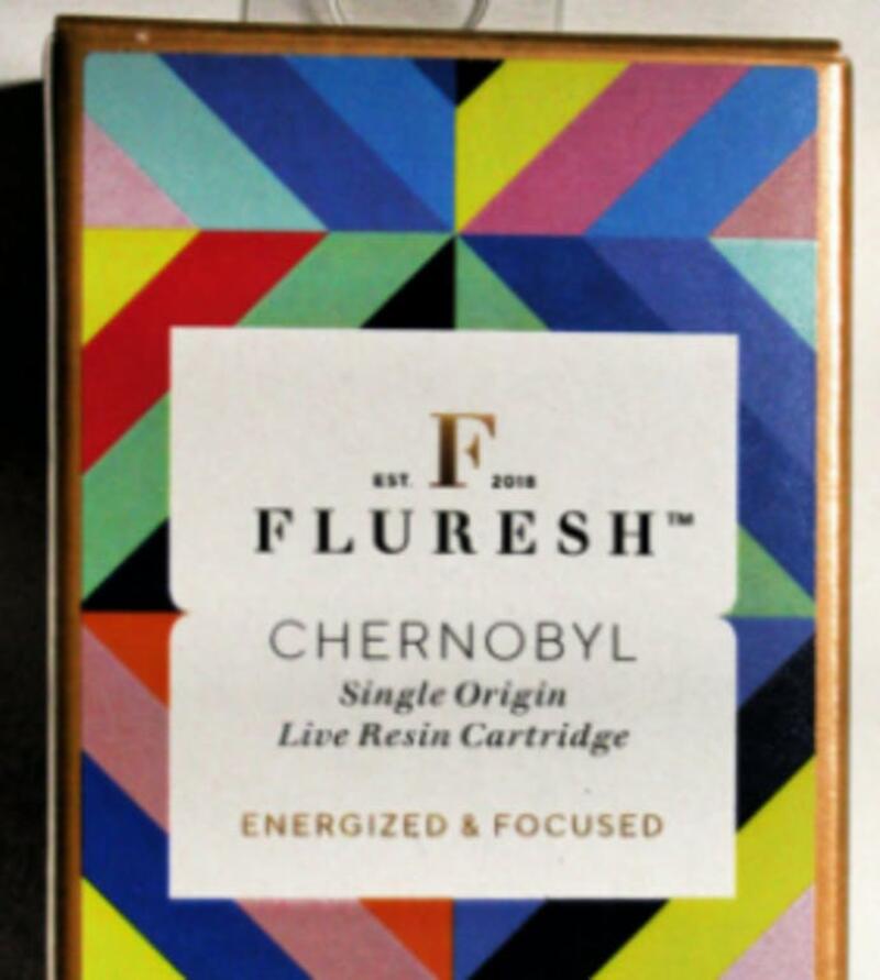 Fluresh: Chernobyl Live Resin Cart