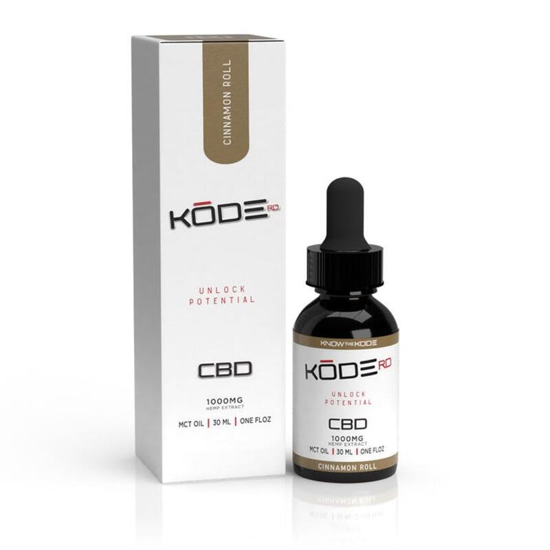 Kode RD CBD Tincture Cinnamon Roll 250 mg