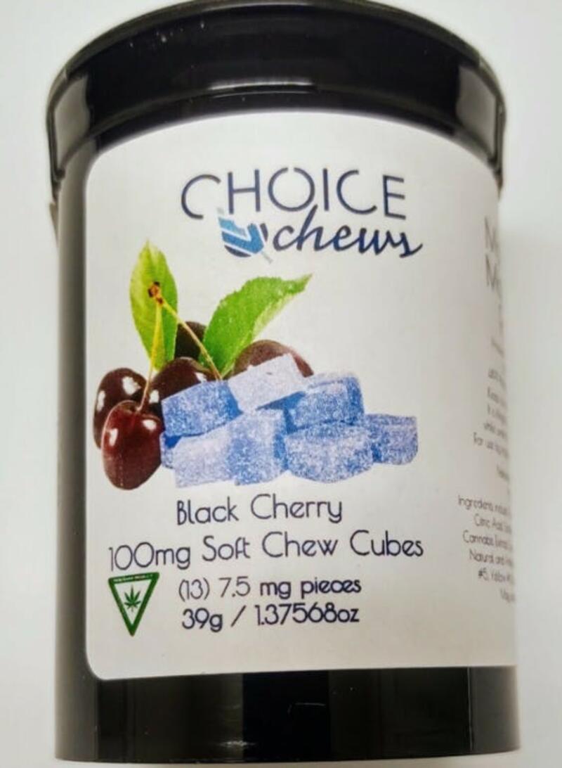 Choice Labs: Black Cherry Chews 100mg