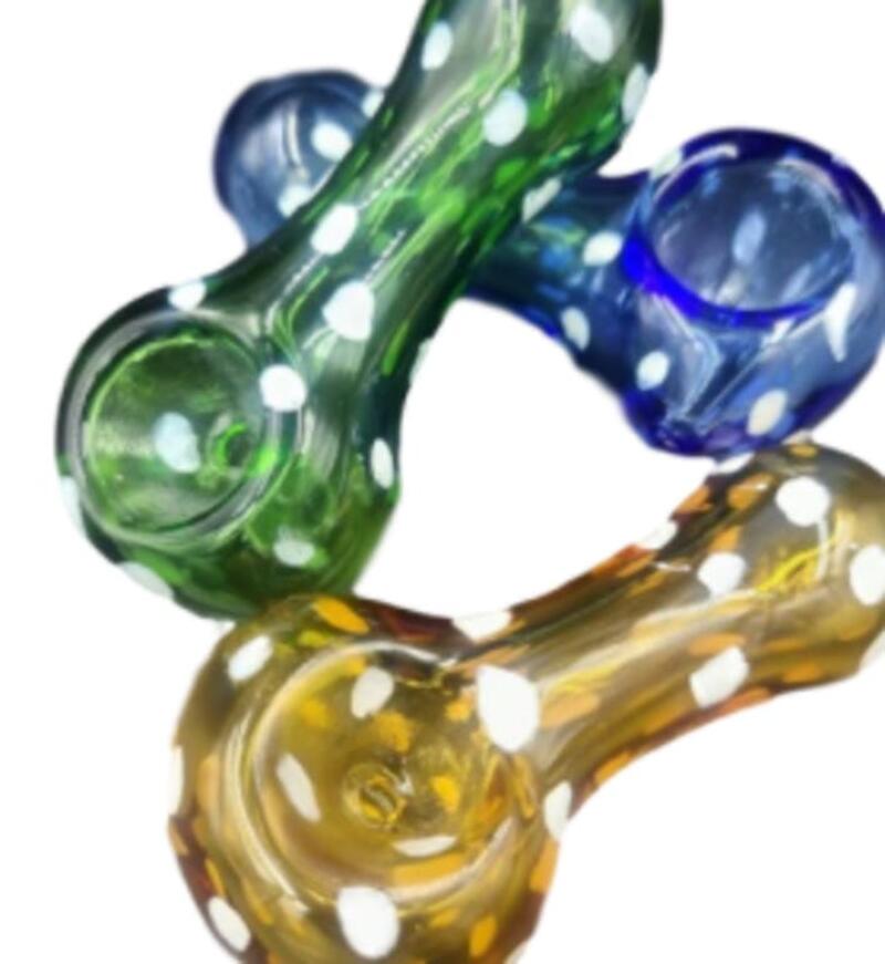 2.5" Polka Dotted Hand Pipe | Assorted Colors