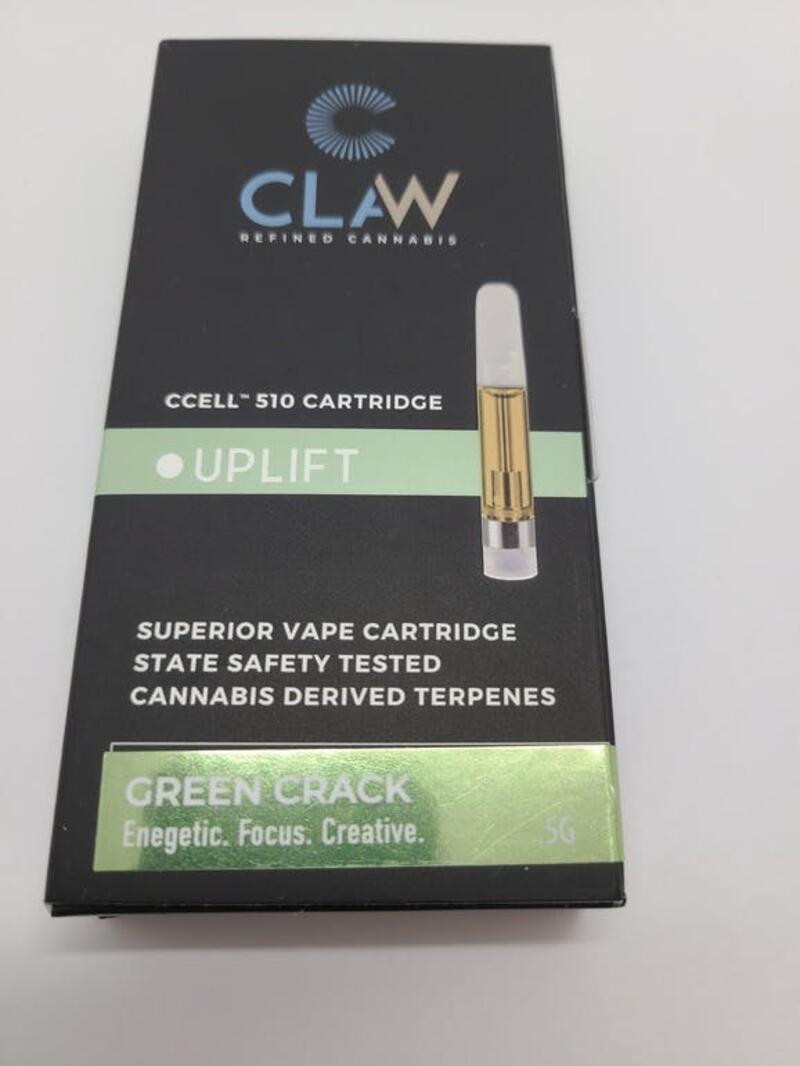 Claw Cannabis - Green Crack .5g CCELL Cart