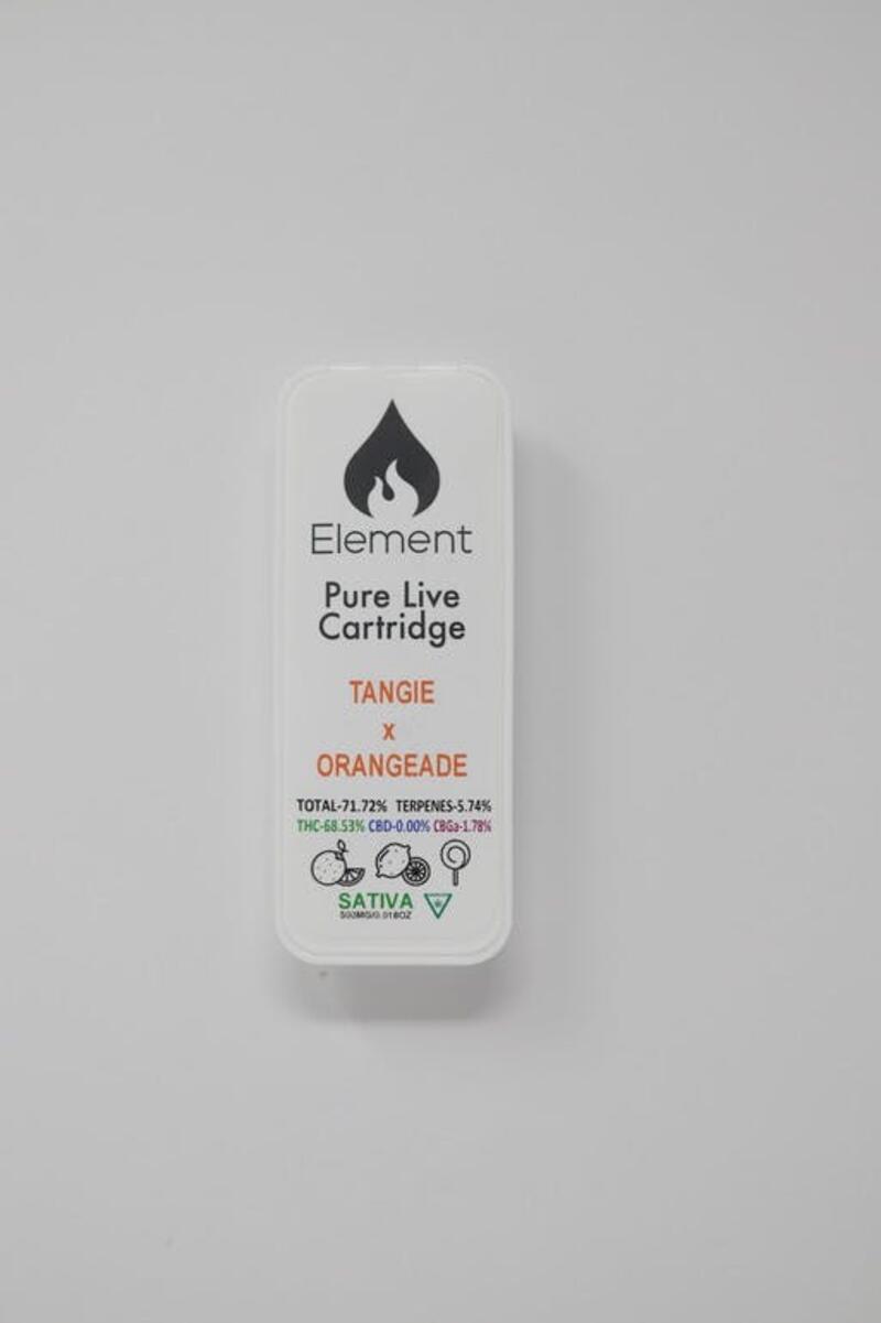 Element Pure Live Cart 0.5g - Tangie x Orangeade