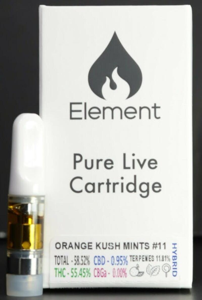 Element Pure Live Cart - Orange Kush Mints #11