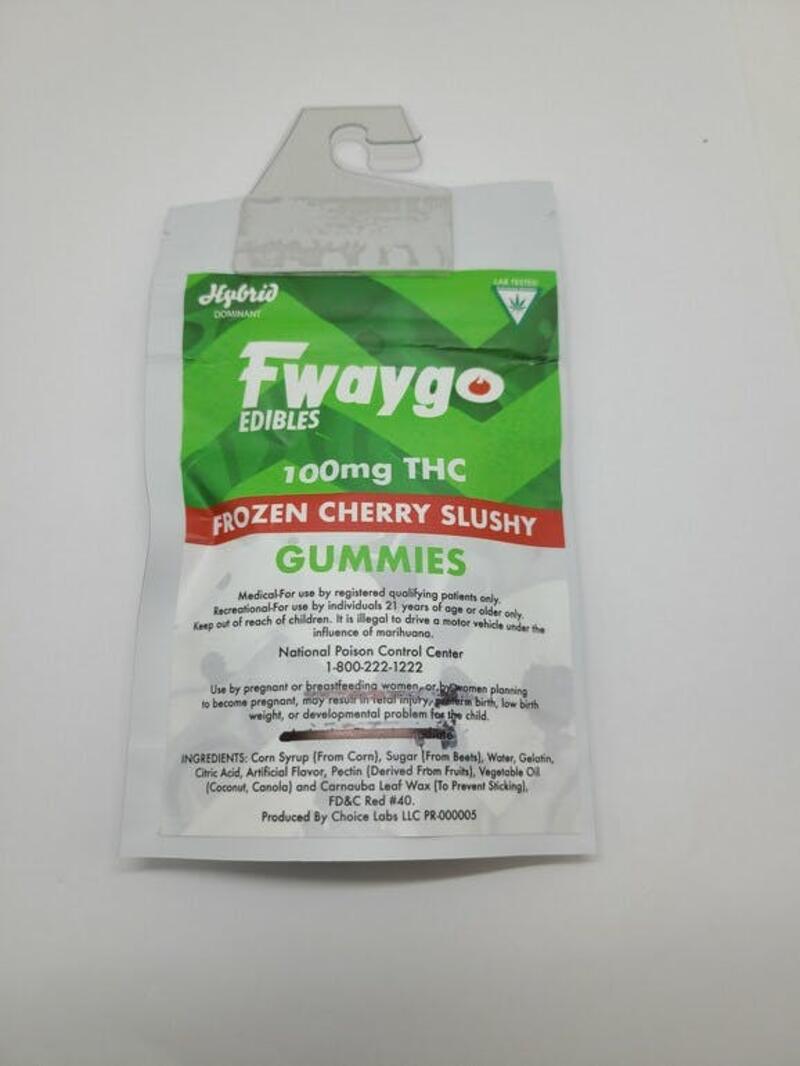 AU - Fwaygo 100mg HYBRID Frozen Cherry Slushy