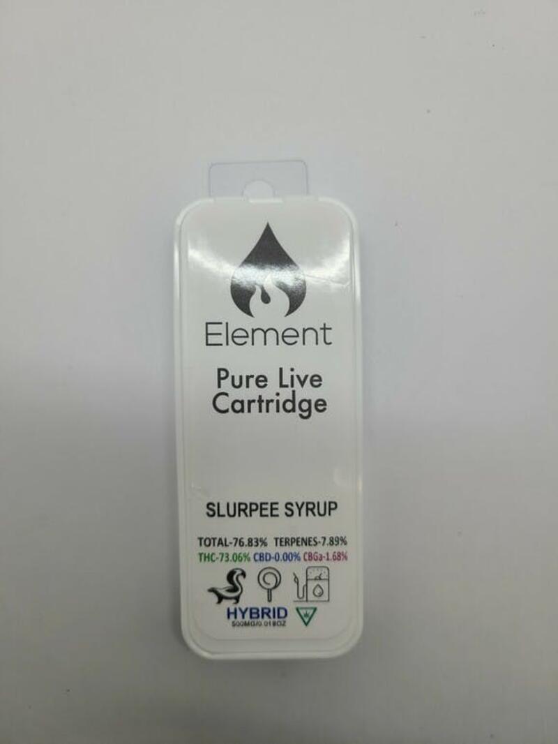 Element Pure Live Resin Cart - Slurpee Syrup .5g