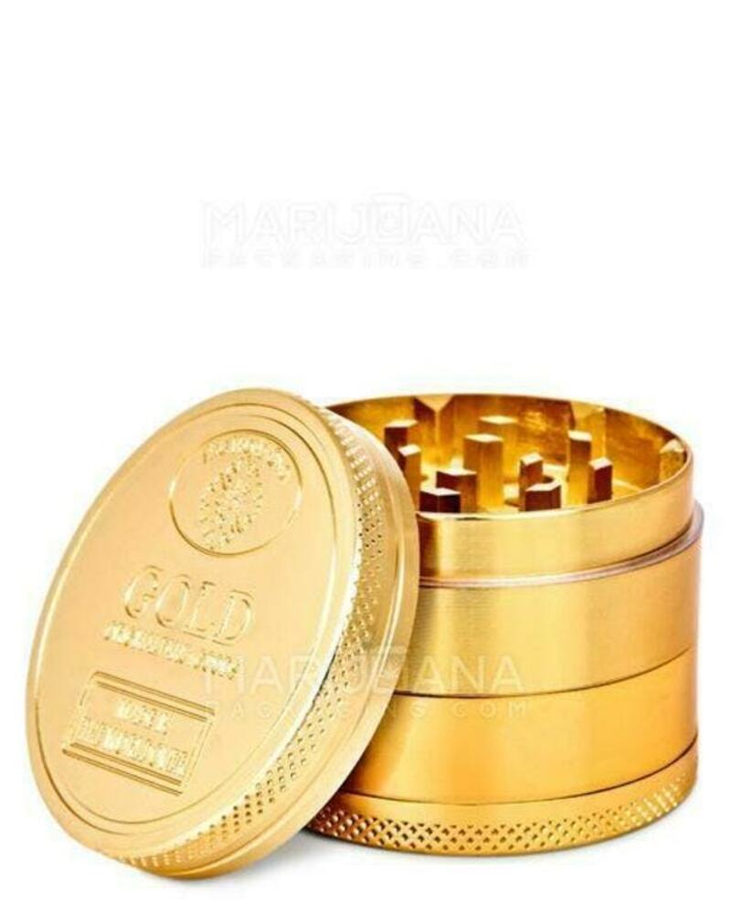 Gold 4pc grinder - 50mm