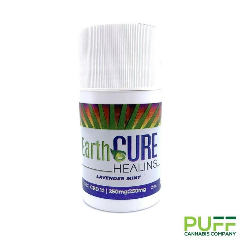 Earth Cure: Lavender Mint 1:1 Glidestick