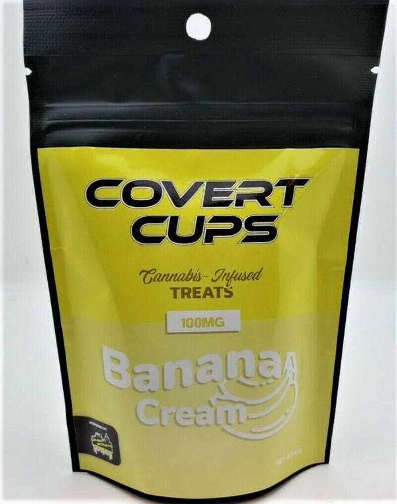 Covert Cups - 100mg Banana Cream Cup