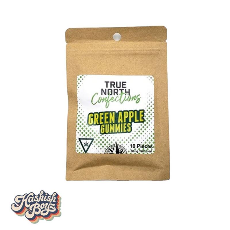 Green Apple - 100mg Gummies - True North (REC)