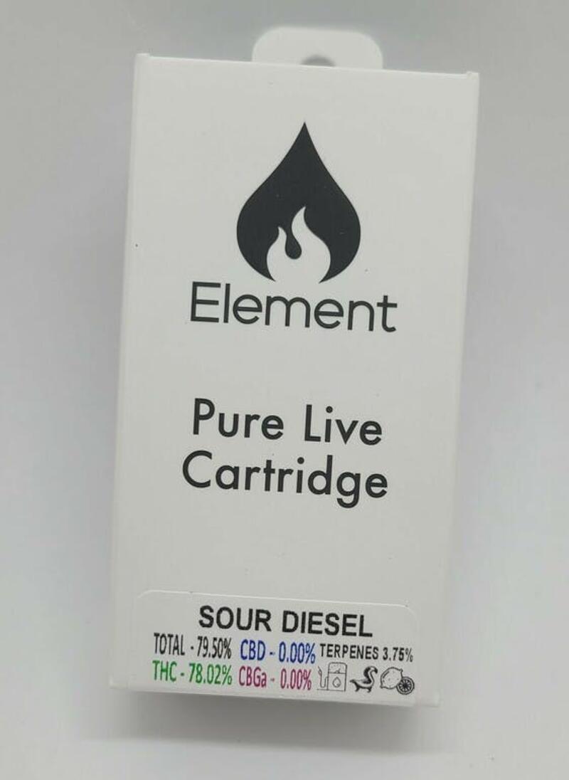 Element - .5g Sour Diesel Live Resin Cart