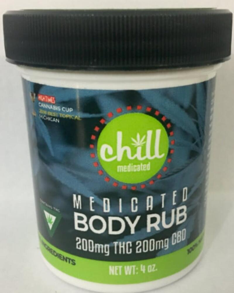 Chill Medicated: Body Rub