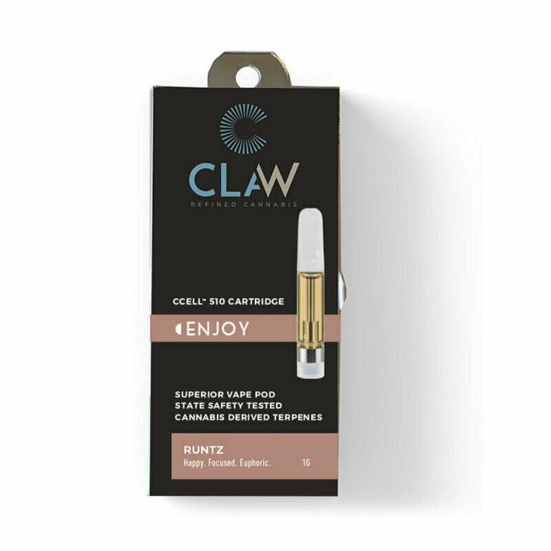 (AU) Claw Cannabis- 1G Cart- Runtz