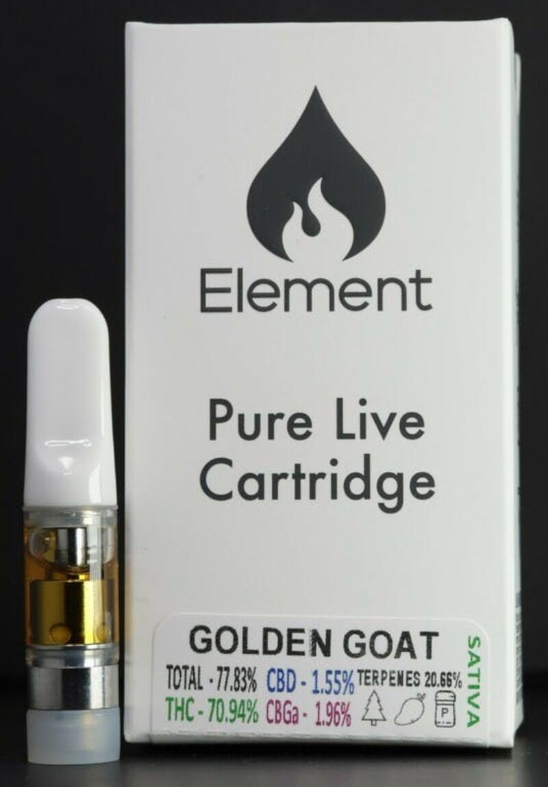 Element Pure Live Cart 0.5g - Golden Goat