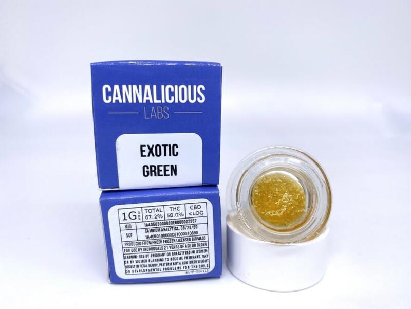 Exotic Green Live Resin