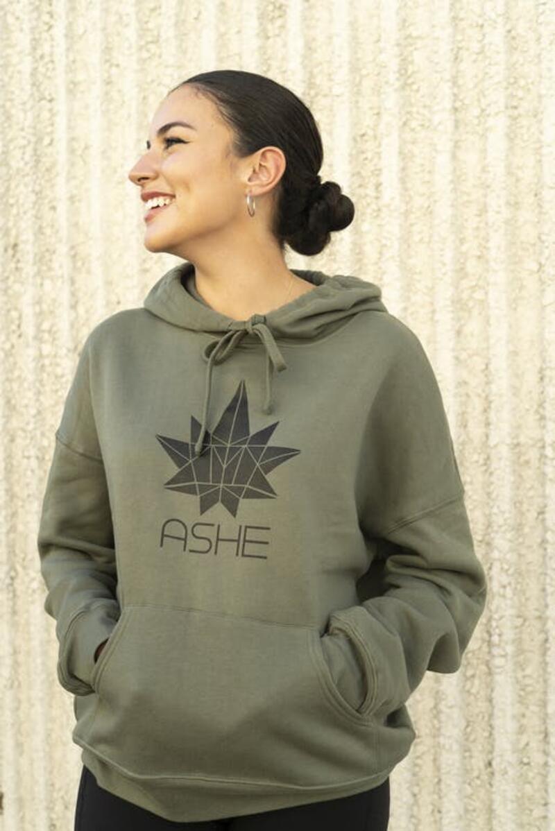 ASHE - Logo Hoodie - Green