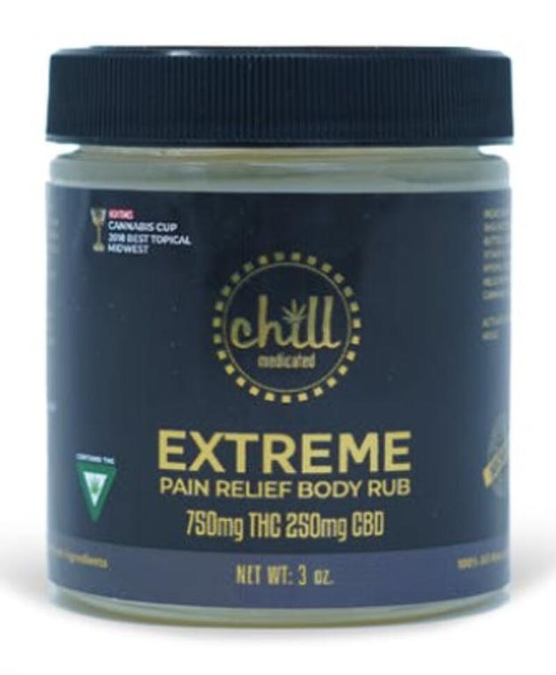 Chill Medicated: Extreme Body Rub