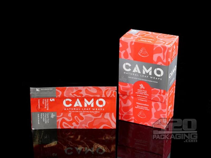 Camo Natural Leaf Watermelon Flavored Wraps