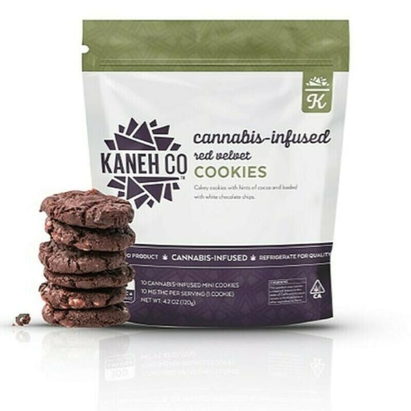 Kaneh Co. - Red Velvet Cookies (100mg)
