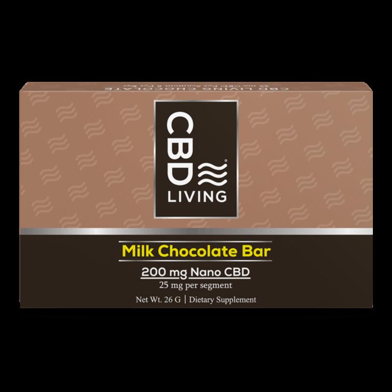 CBD Living Milk Chocolate Bar