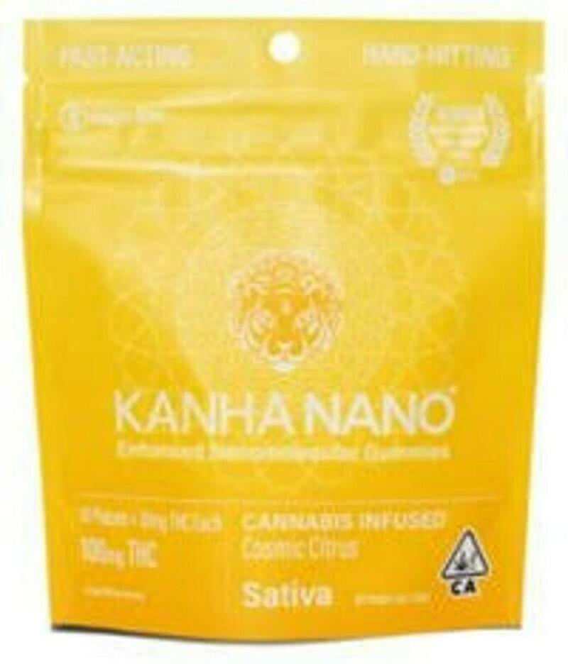 Kanha Treats - NANO Cosmic Citrus (100mg)