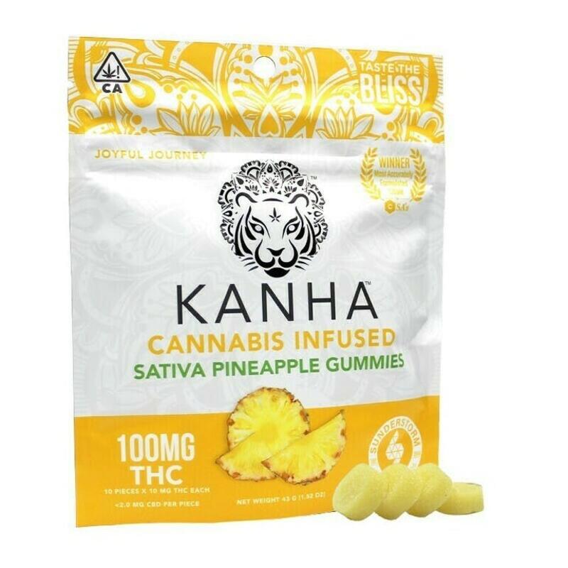 Kanha Treats - Pineapple (100mg)