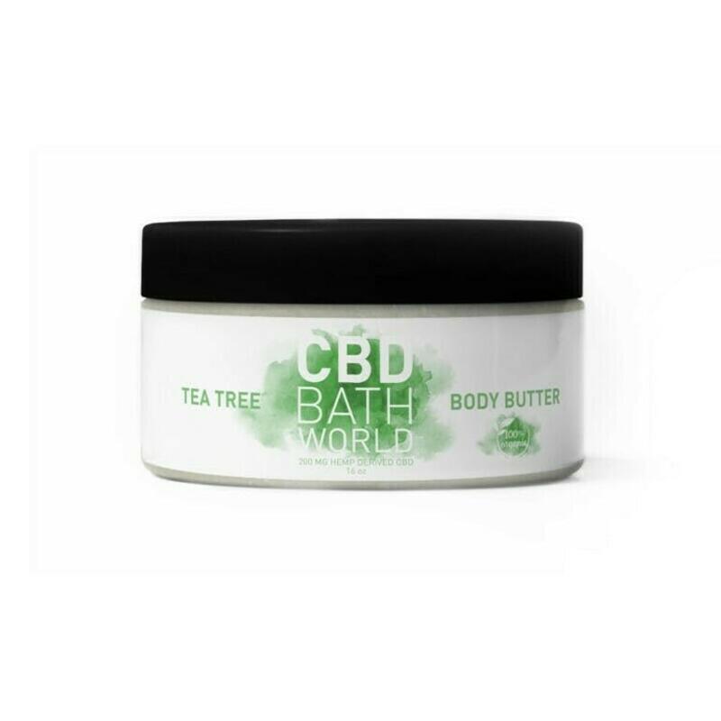 CBD Bath World - Tea Tree Body Butter
