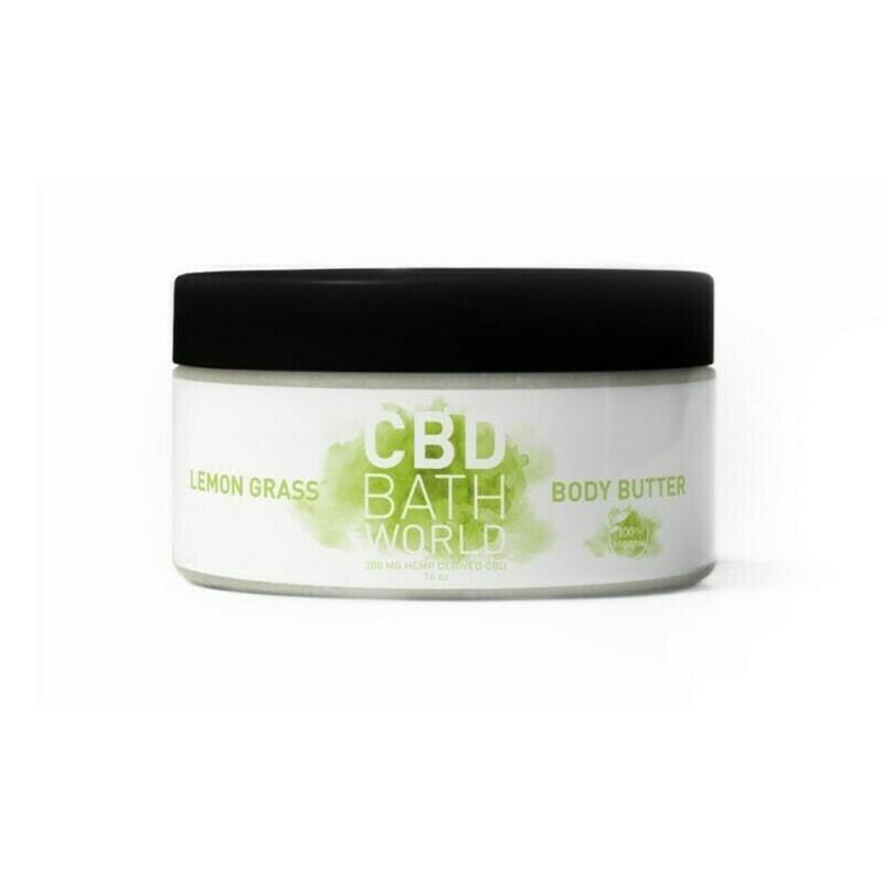 CBD Bath World - Lemon Grass Body Butter