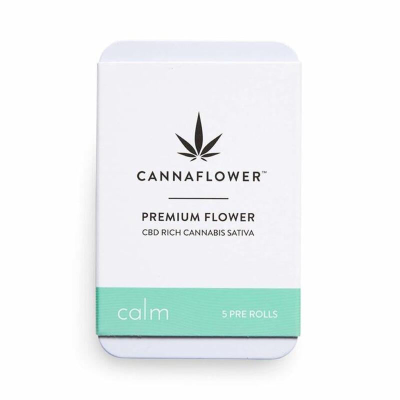 Cannaflower - Calm CBD Preroll 5pack