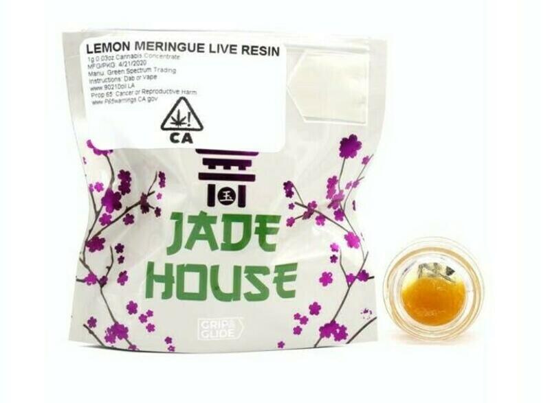 Jade House - Lemon Meringue Live Resin (1g)