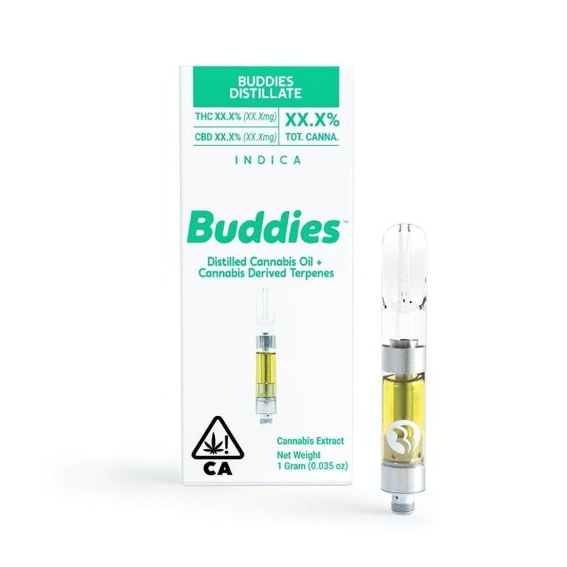 BUDDIES - 3 Bears OG 1:1 CBD Distillate