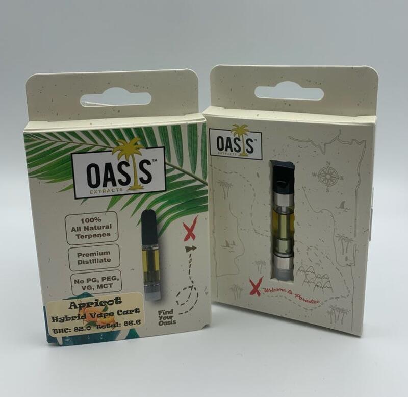 Oasis | Apricot 1g 510 Cart