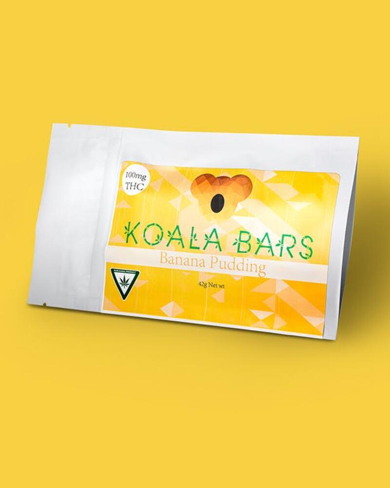 Koala Banana Pudding Bar 115mg **MED**