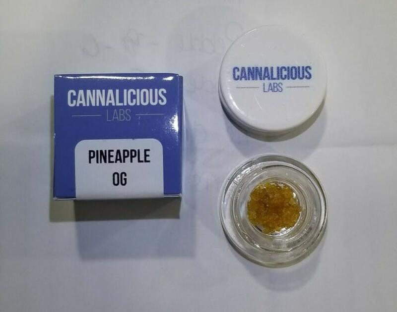 Cannalicious Pineapple OG terp crystals