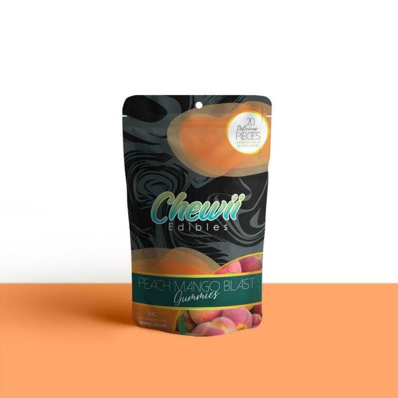 Chewii Edibles - Peach Mango Blast 180.48mg - 20pk