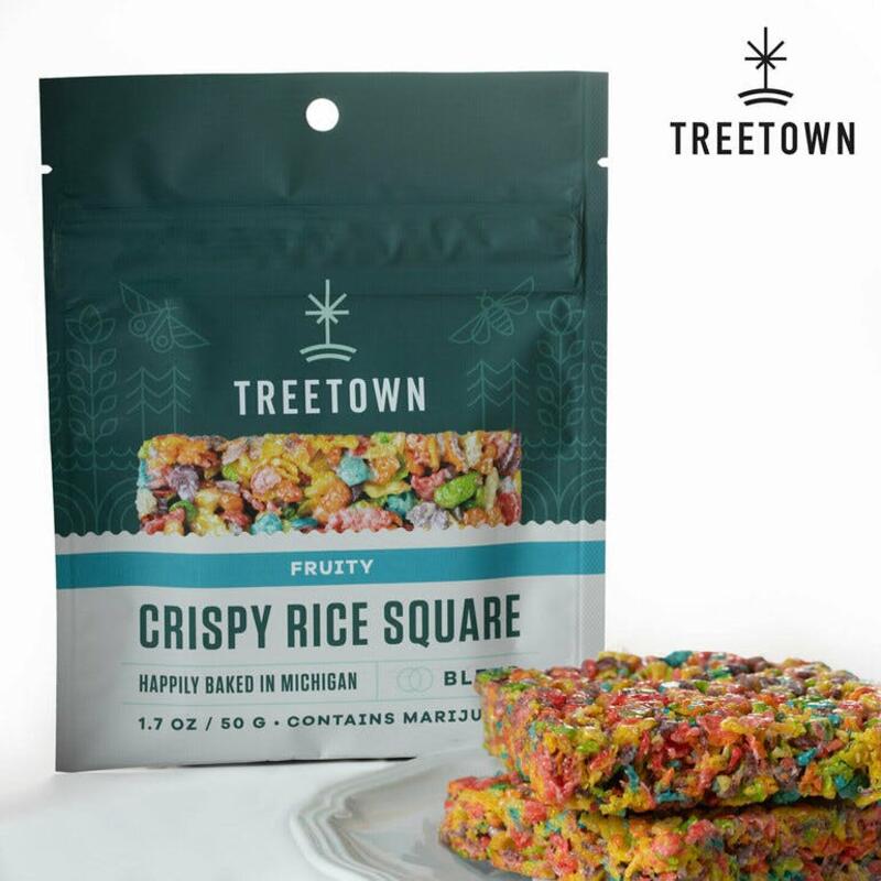 TreeTown Fruity Crispy Rice Square