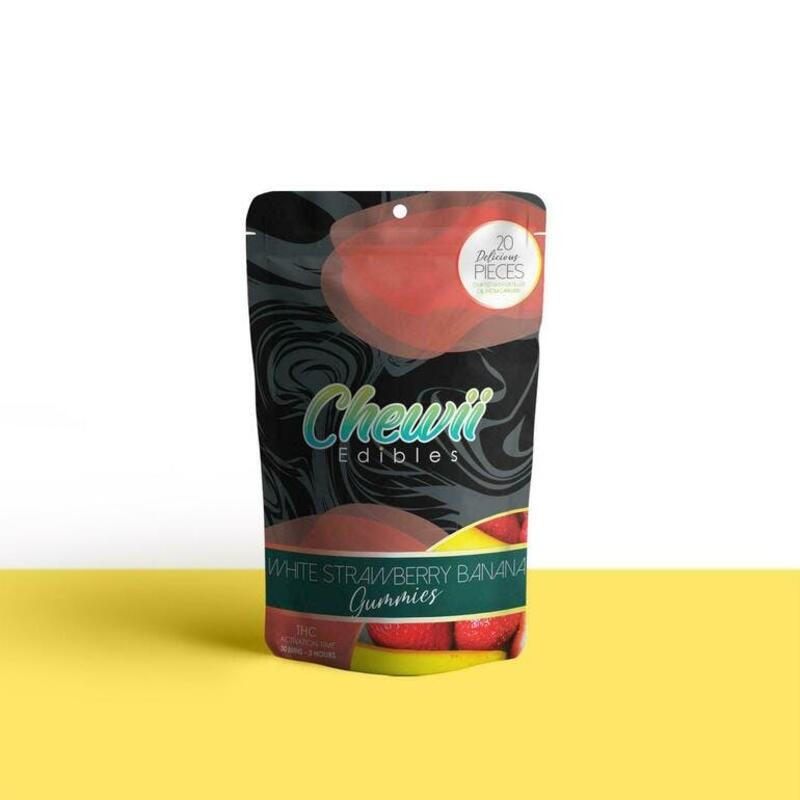Chewii Edibles - White Stawberry Banana 172.48mg - 20pk