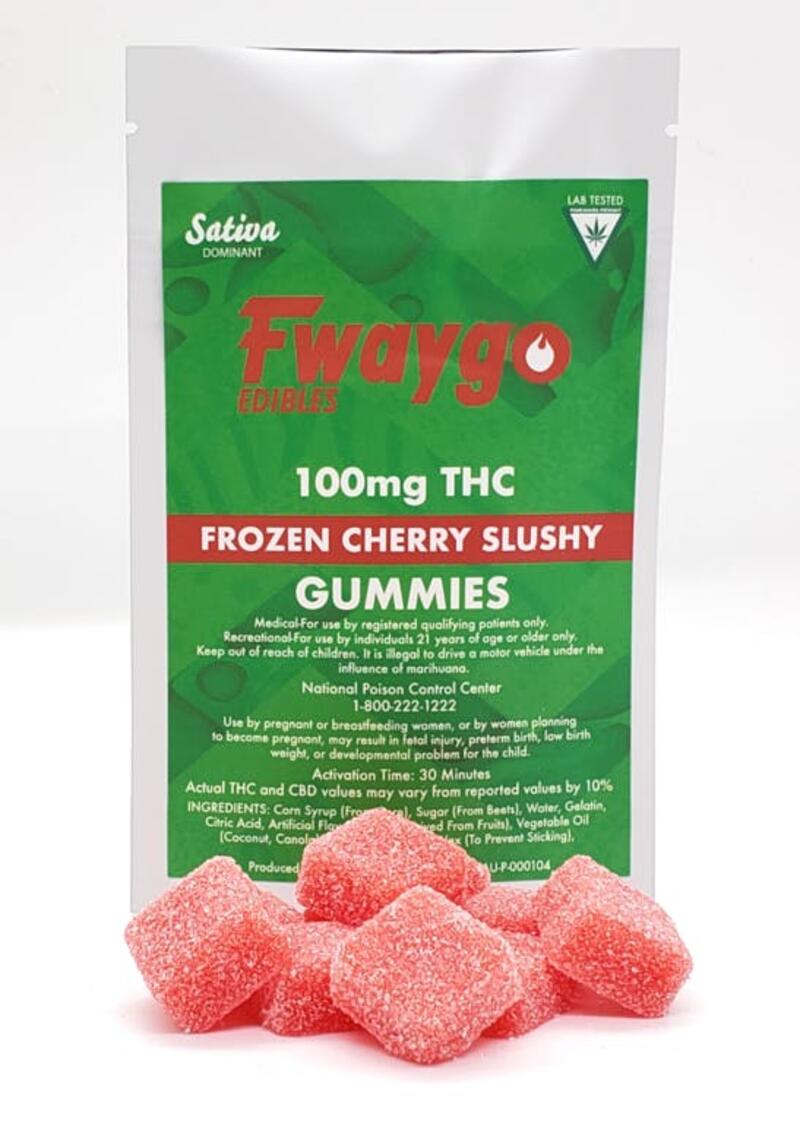 Fwaygo Cherry Slushy Sativa 100mg **MED**