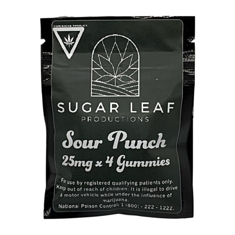 Sugar Leaf - Sour Punch - Gummies - 4pk