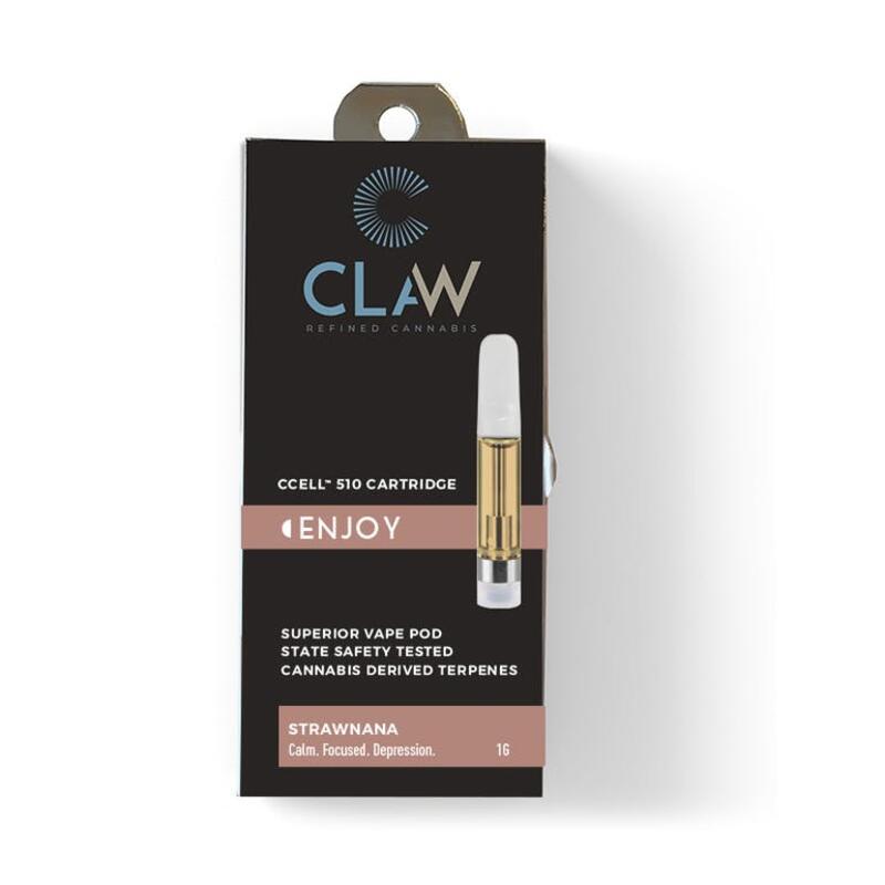 (MED) Claw Cannabis- 1G Cart- Strawnana