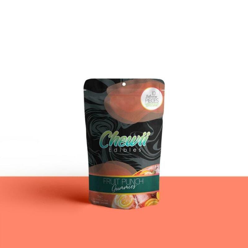 Chewii Edibles - Fruit Punch Bowl 114.18mg - 10pk