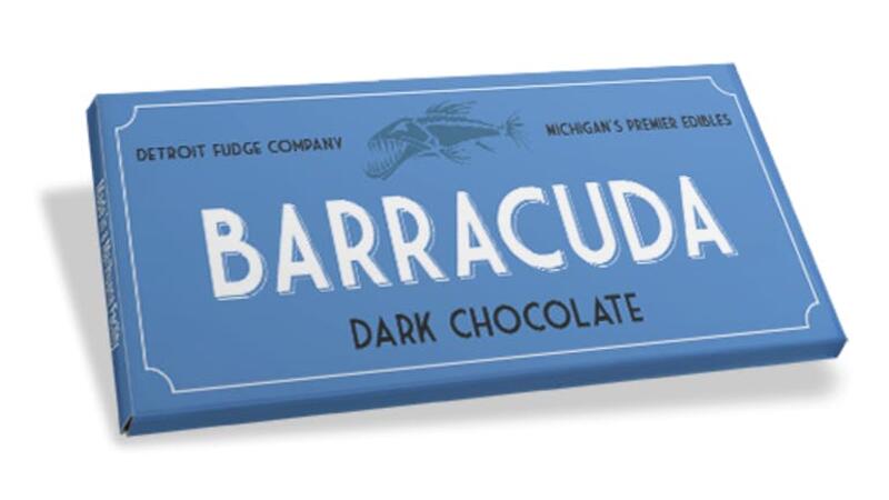 Barracuda Bars - Dark Chocolate Bar 100mg **MED**